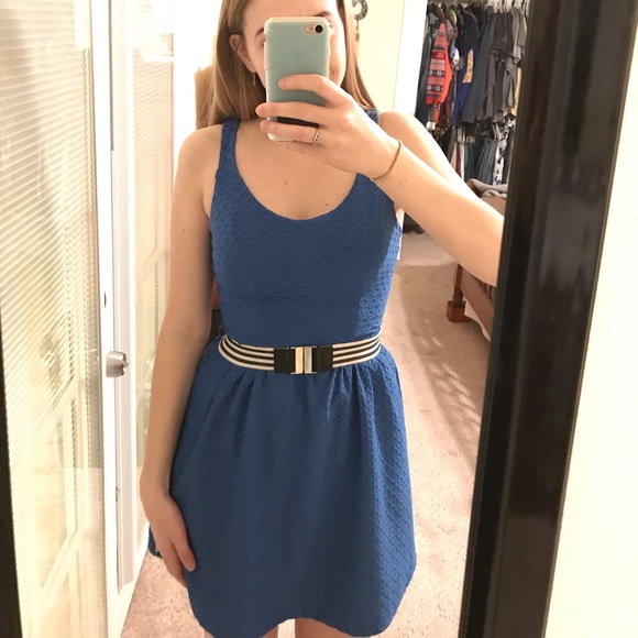 kohls royal blue dress